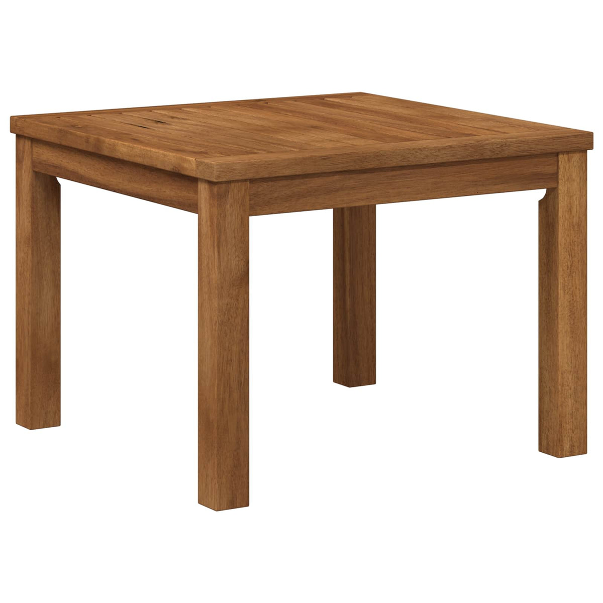 Coffee Table Natural 50 x 48.5 x 36 cm Solid Acacia Wood