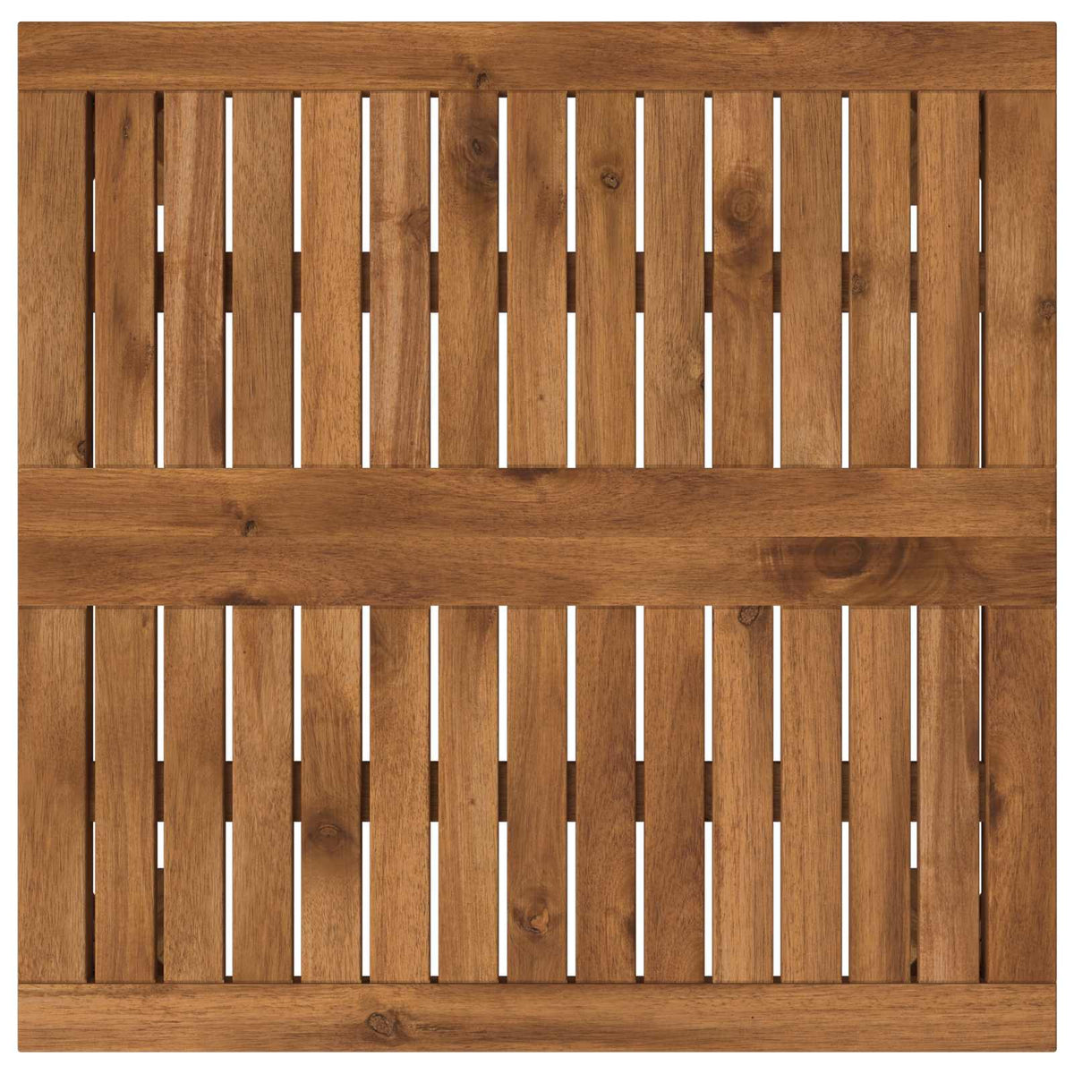 Coffee Table Natural 60 x 60.5 x 36 cm Solid Acacia Wood