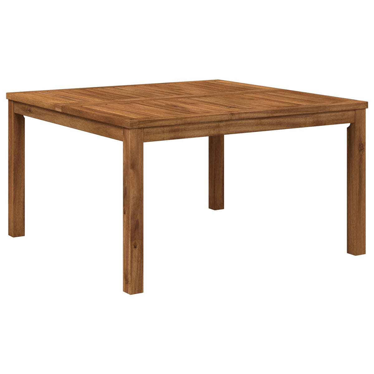 Coffee Table Natural 80 x 80.5 x 45 cm Solid Acacia Wood
