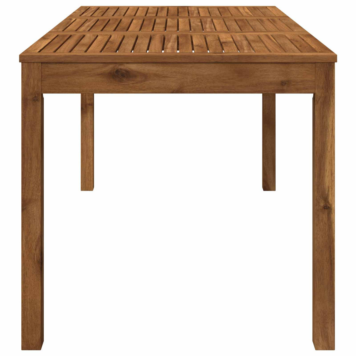 Garden Dinner Table Natural 141 x 80.5 x 75 cm