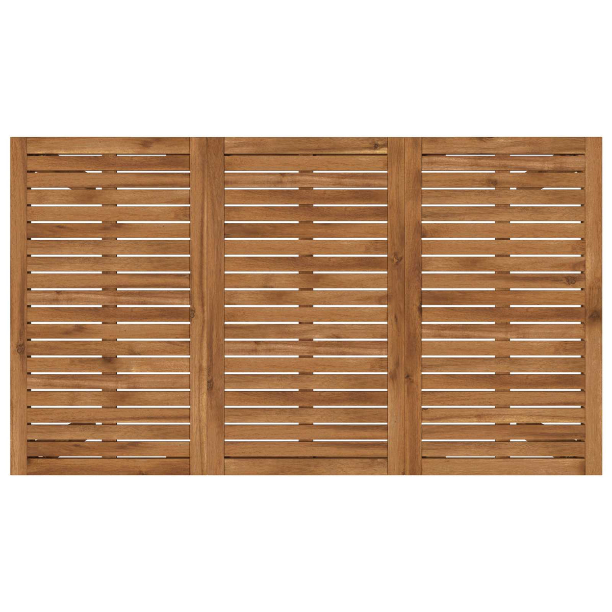Garden Dinner Table Natural 141 x 80.5 x 75 cm