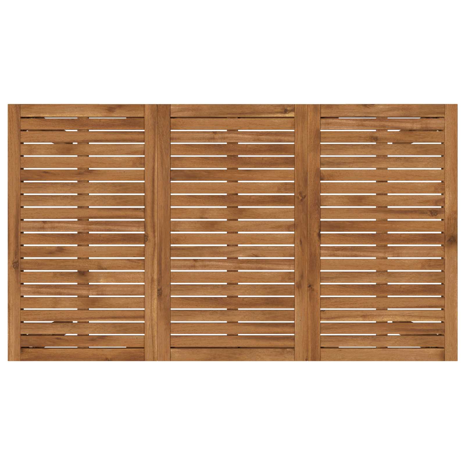 Garden Dinner Table Natural 141 x 80.5 x 75 cm