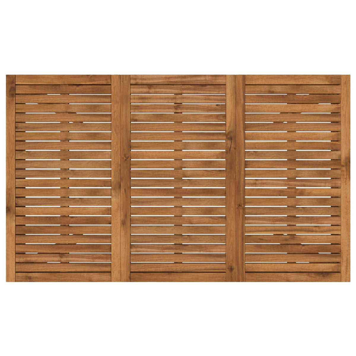 Garden Dinner Table Natural 147 x 88.5 x 75 cm