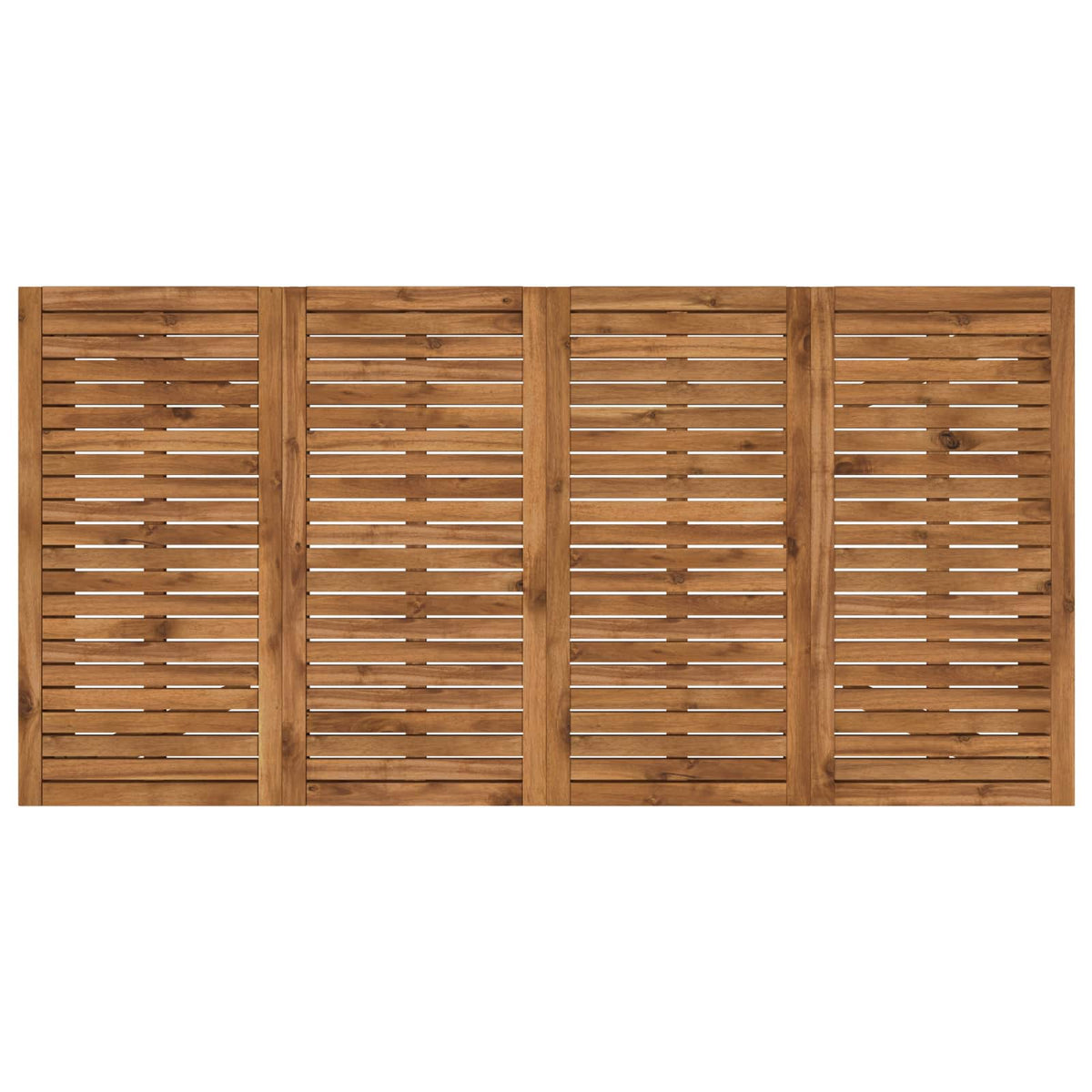 Garden Dinner Table Natural 180 x 88.5 x 75 cm