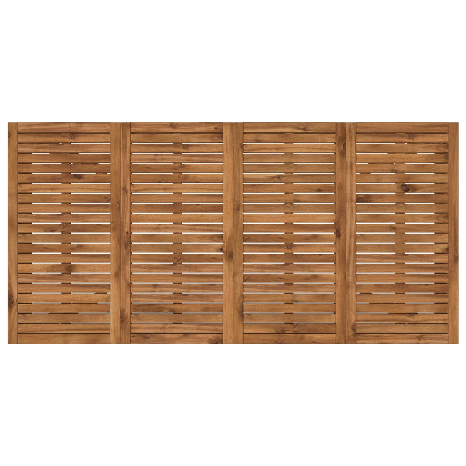 Garden Dinner Table Natural 180 x 88.5 x 75 cm