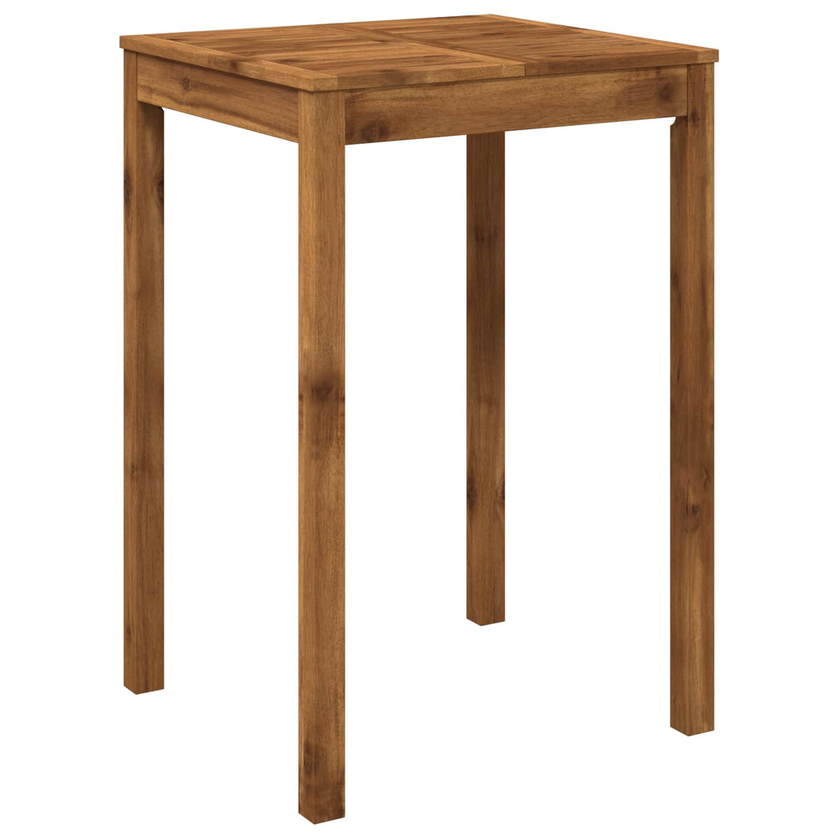 Garden Bar Table Natural 70 x 68.5 x 105 cm Solid Acacia Wood