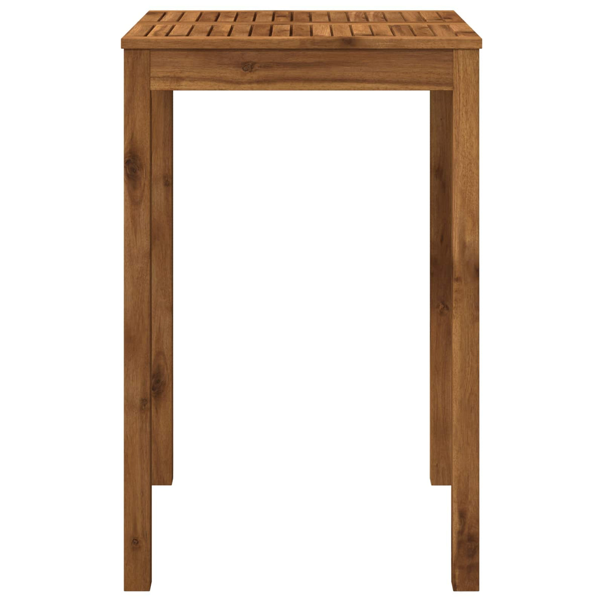 Garden Bar Table Natural 70 x 68.5 x 105 cm Solid Acacia Wood