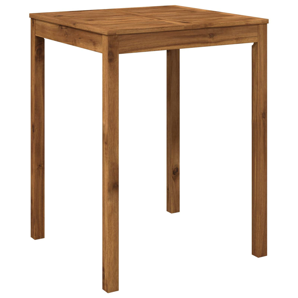 Garden Bar Table Natural 80 x 80.5 x 105 cm Solid Acacia Wood