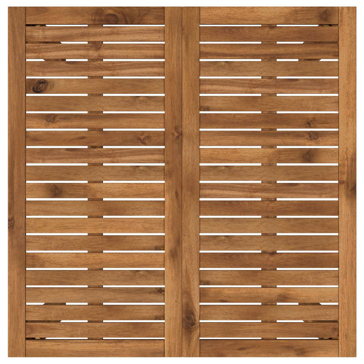 Garden Bar Table Natural 80 x 80.5 x 105 cm Solid Acacia Wood