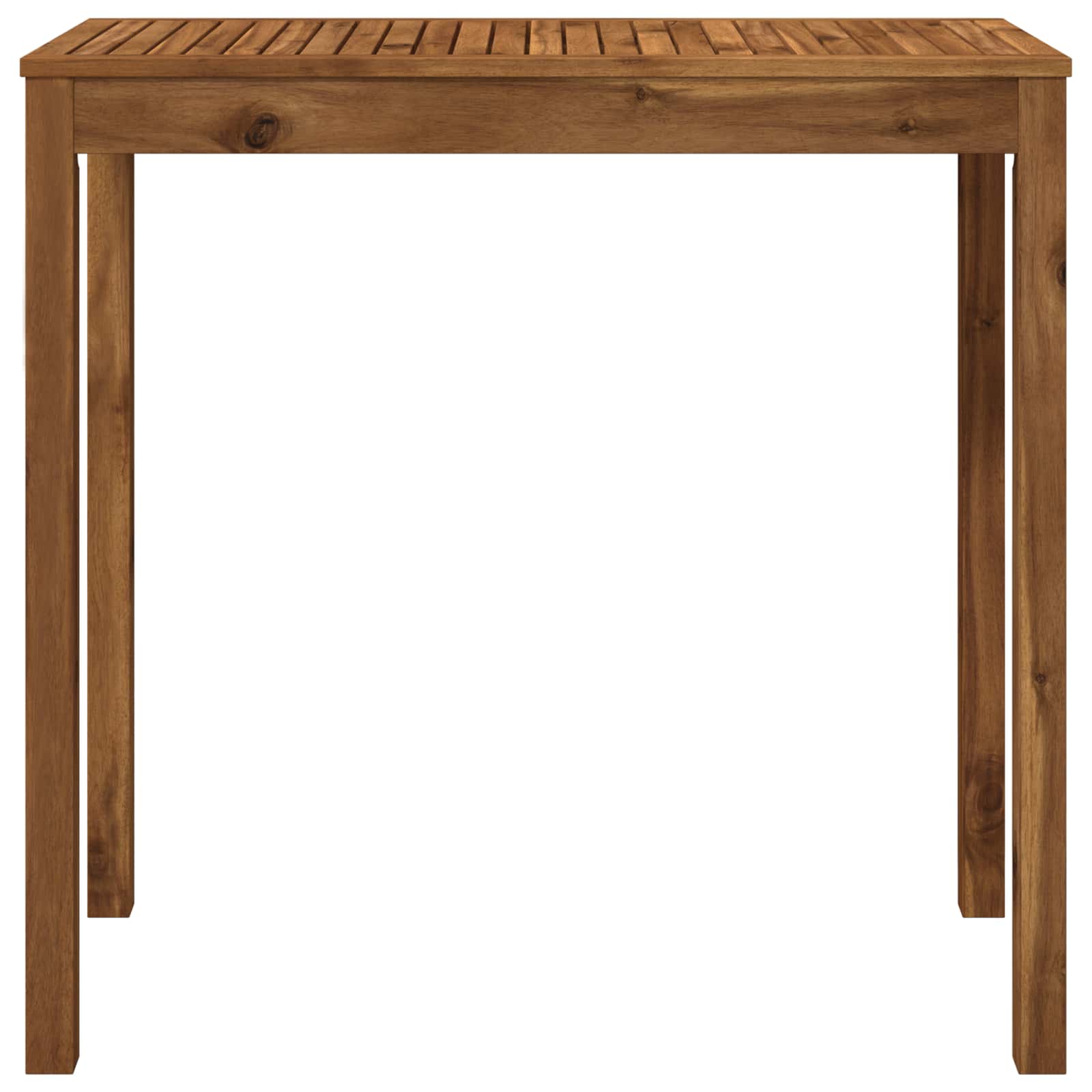 Garden Bar Table Natural 108.5 x 55 x 105 cm Solid Acacia Wood