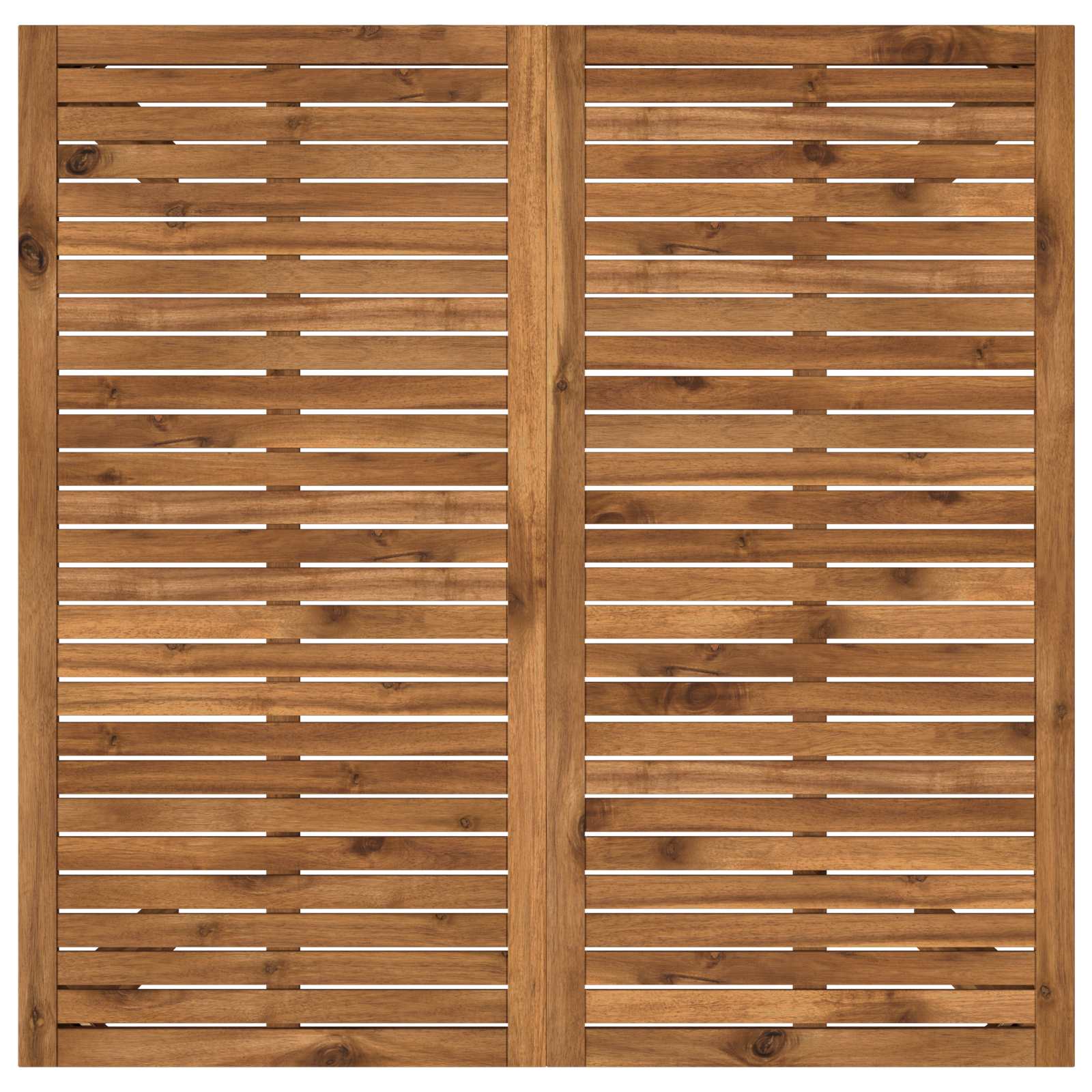 Garden Bar Table Natural 110 x 108.5 x 105 cm Solid Acacia Wood
