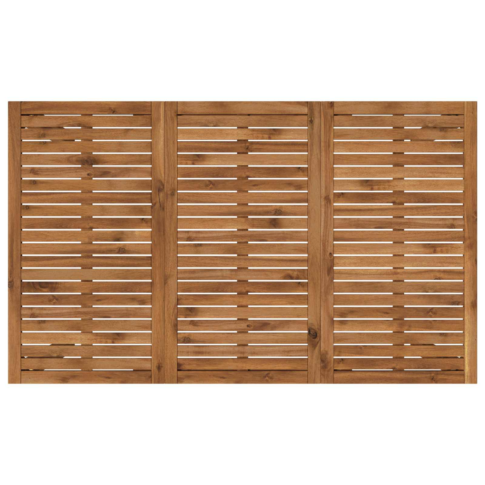 Garden Bar Table Natural 147 x 88.5 x 105 cm Solid Acacia Wood