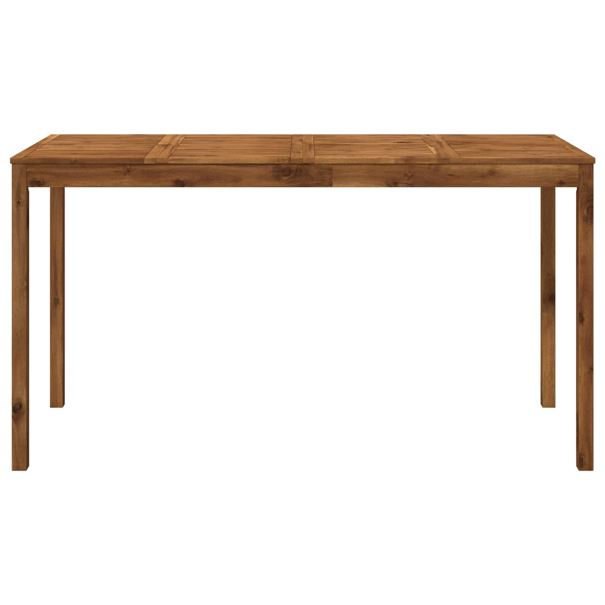 Garden Bar Table Natural 196 x 80.5 x 105 cm Solid Acacia Wood