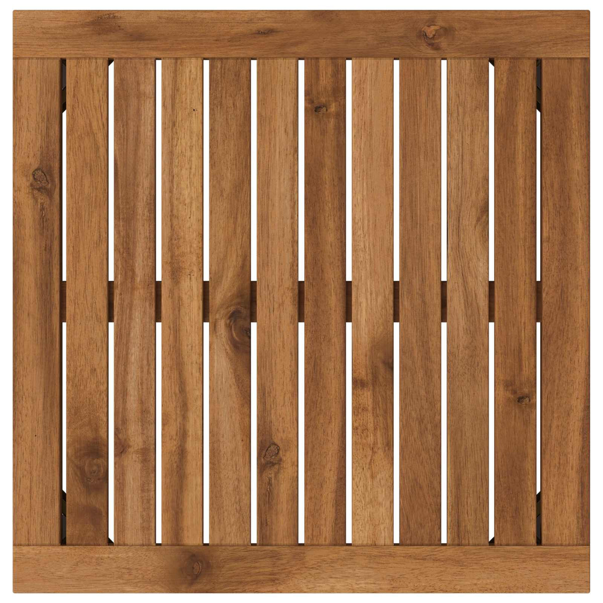 Coffee Table Natural and Black 50 x 48.5 x 36 cm