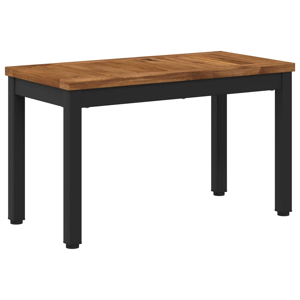Coffee Table Natural and Black 60.5 x 30 x 36 cm