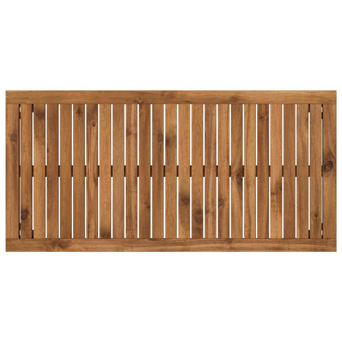 Coffee Table Natural and Black 50 x 100.5 x 45 cm