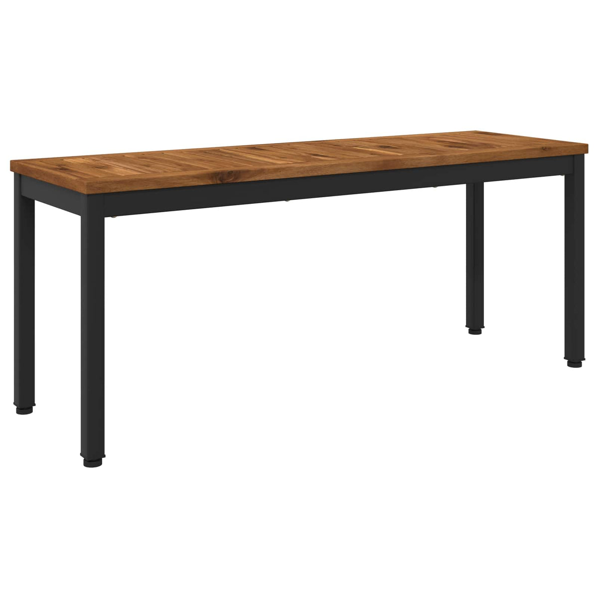 Garden Bench 108.5 x 35 x 45 cm Solid Acacia Wood Rectangular