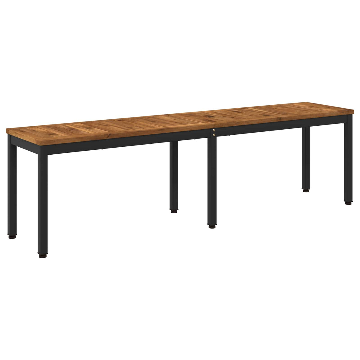 Garden Bench 161 x 35 x 45 cm Solid Acacia Wood Rectangular