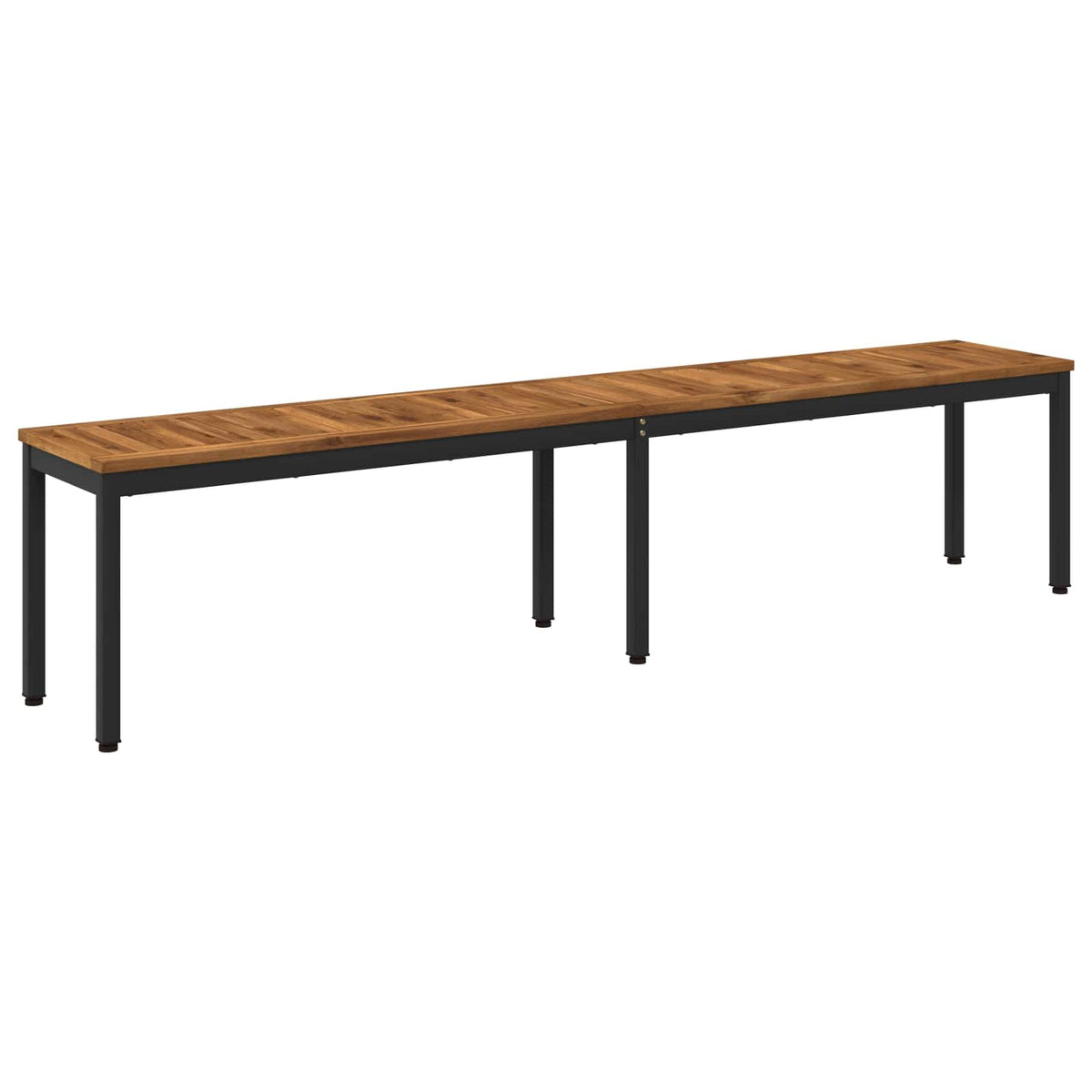Garden Bench 201 x 35 x 45 cm Solid Acacia Wood Rectangular