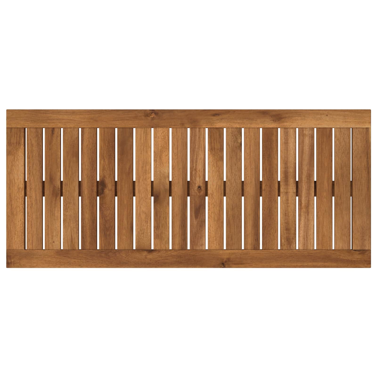 Table Top 80.5 x 35 x 2 cm Rectangular Solid Acacia Wood