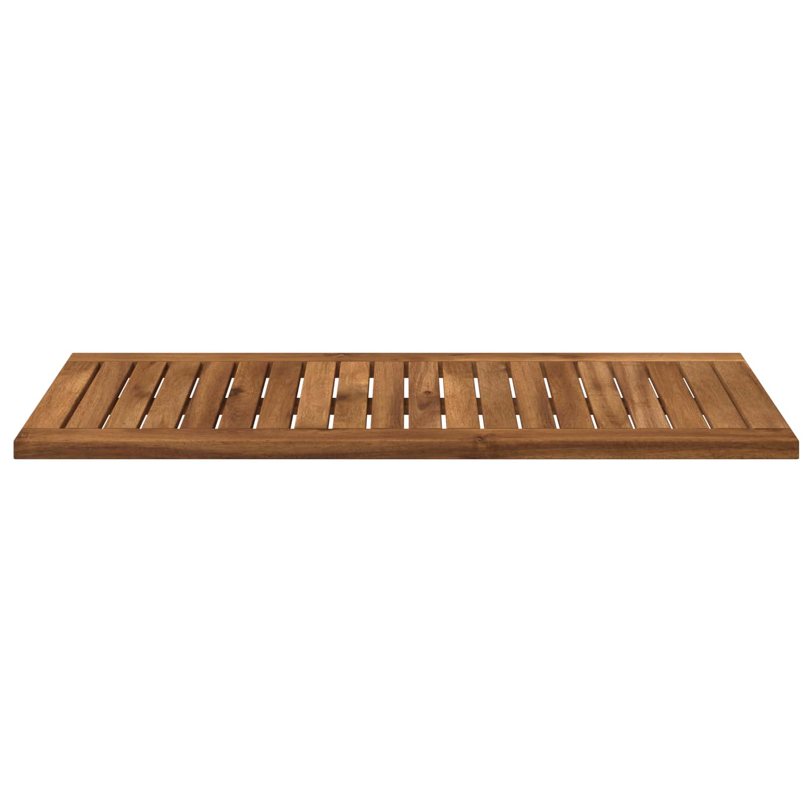 Table Top 80.5 x 35 x 2 cm Rectangular Solid Acacia Wood