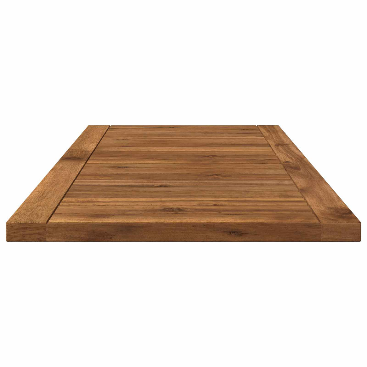 Table Top 80.5 x 35 x 2 cm Rectangular Solid Acacia Wood
