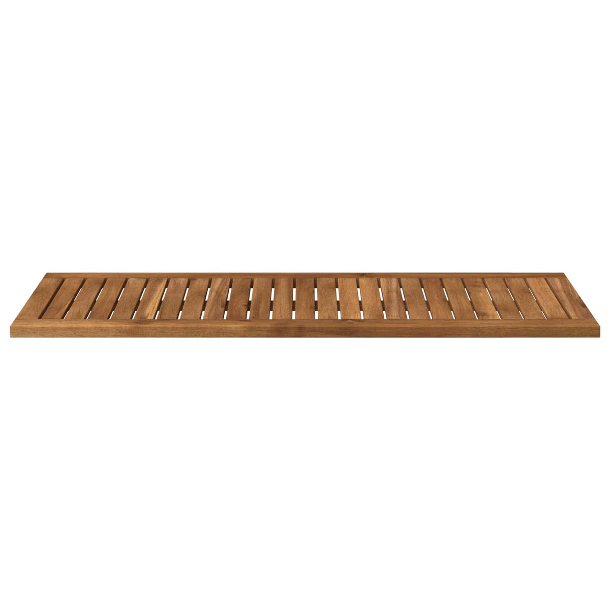 Table Top 100.5 x 35 x 2 cm Rectangular Solid Acacia Wood