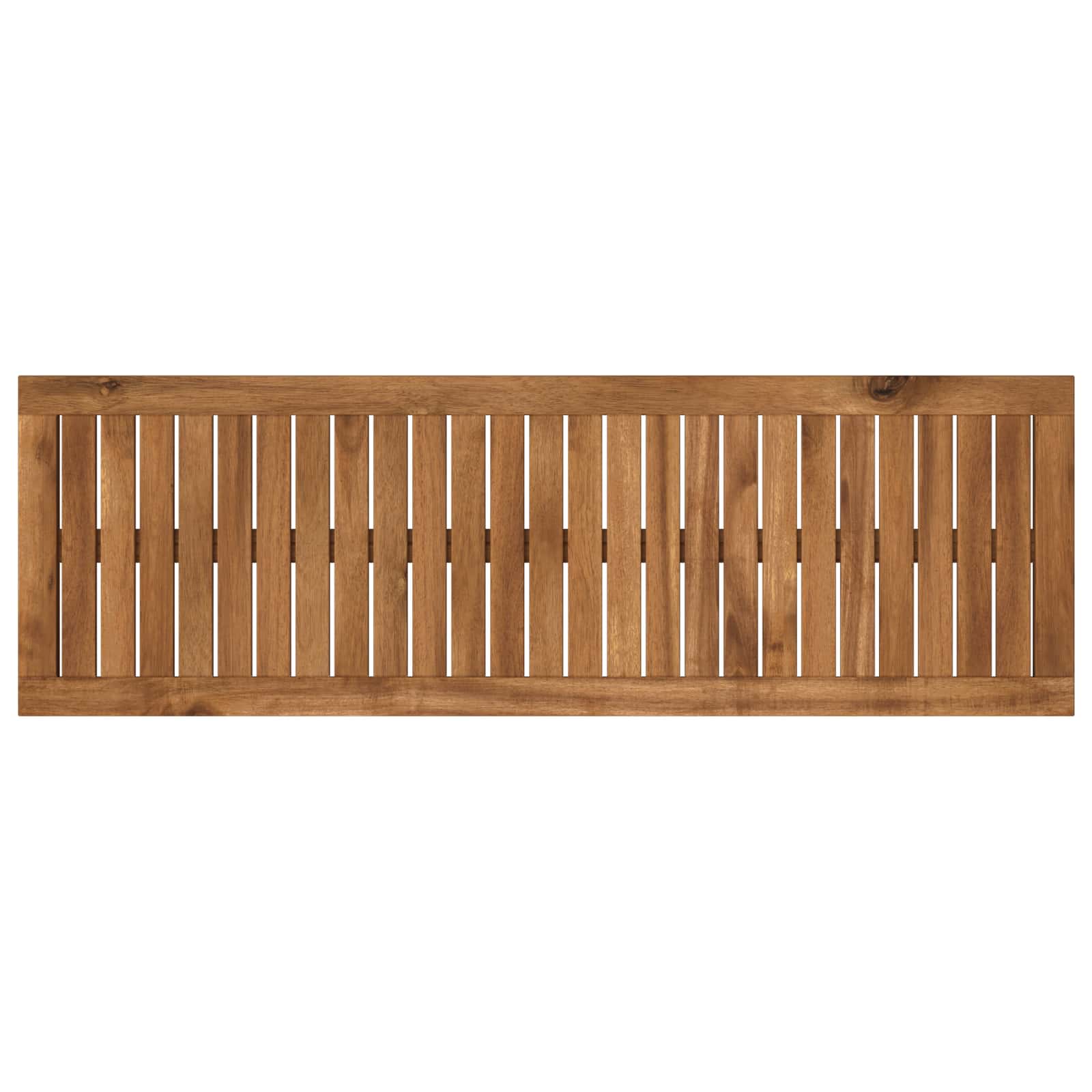Table Top 108.5 x 35 x 2 cm Rectangular Solid Acacia Wood