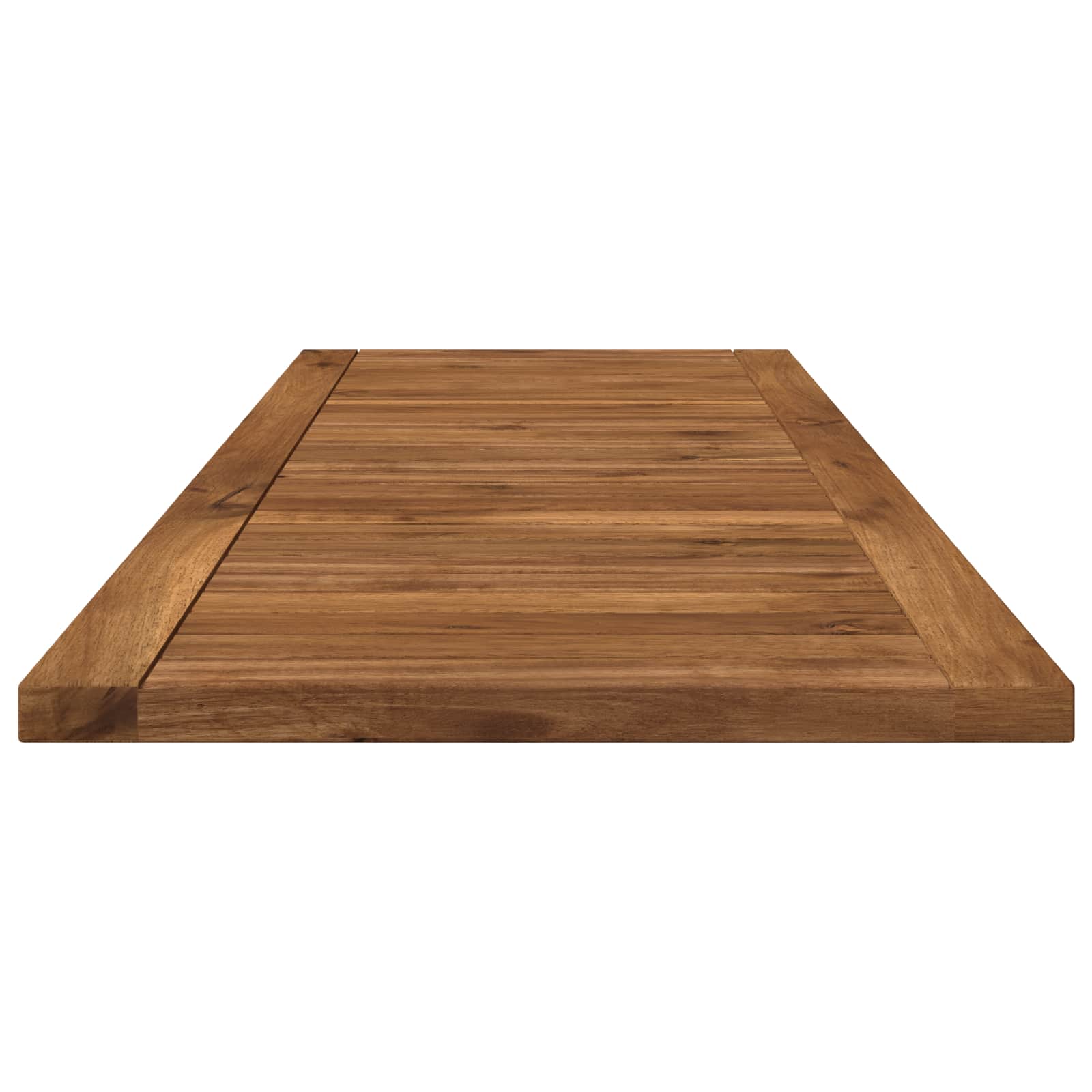 Table Top 108.5 x 35 x 2 cm Rectangular Solid Acacia Wood