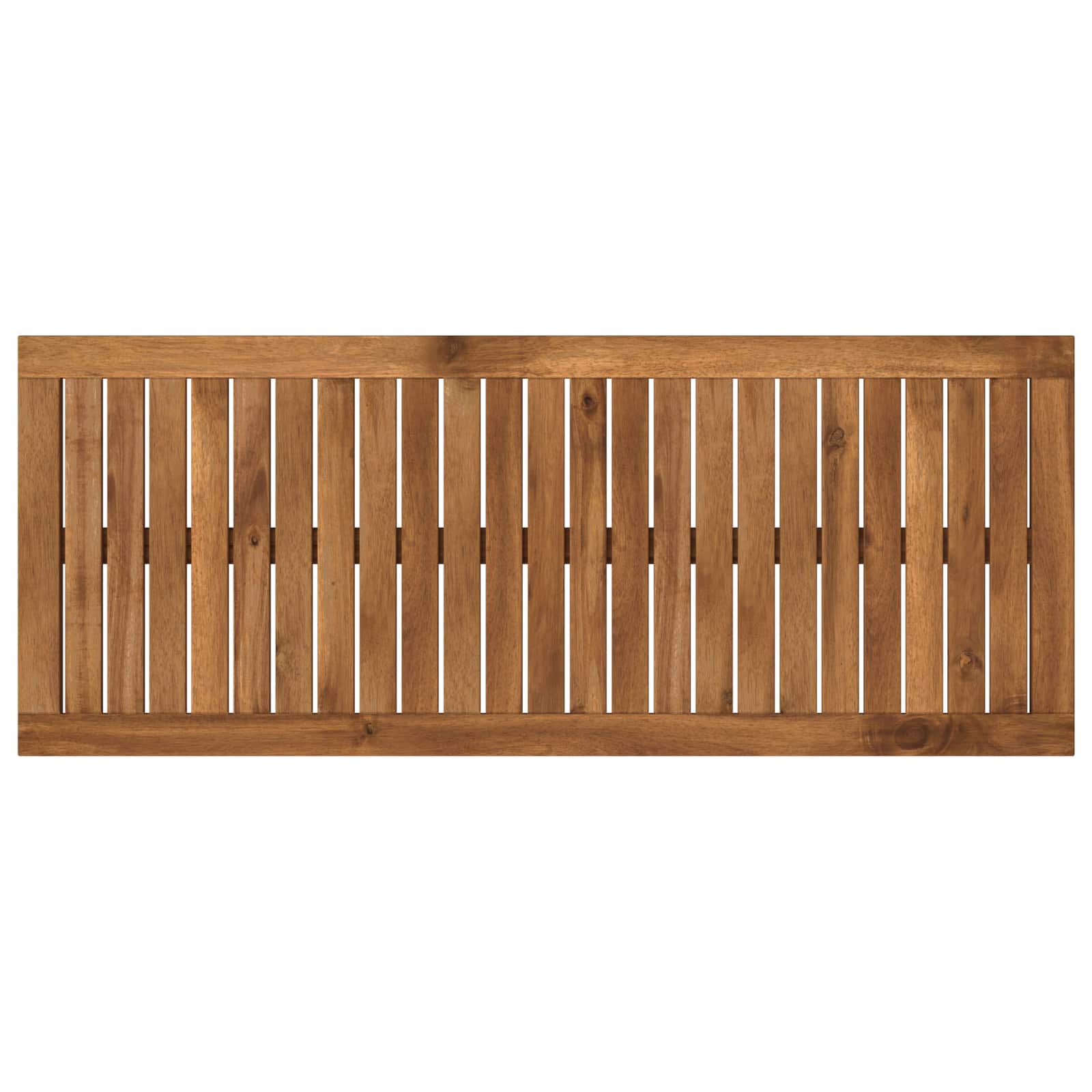 Table Top 100.5 x 40 x 2 cm Rectangular Solid Acacia Wood