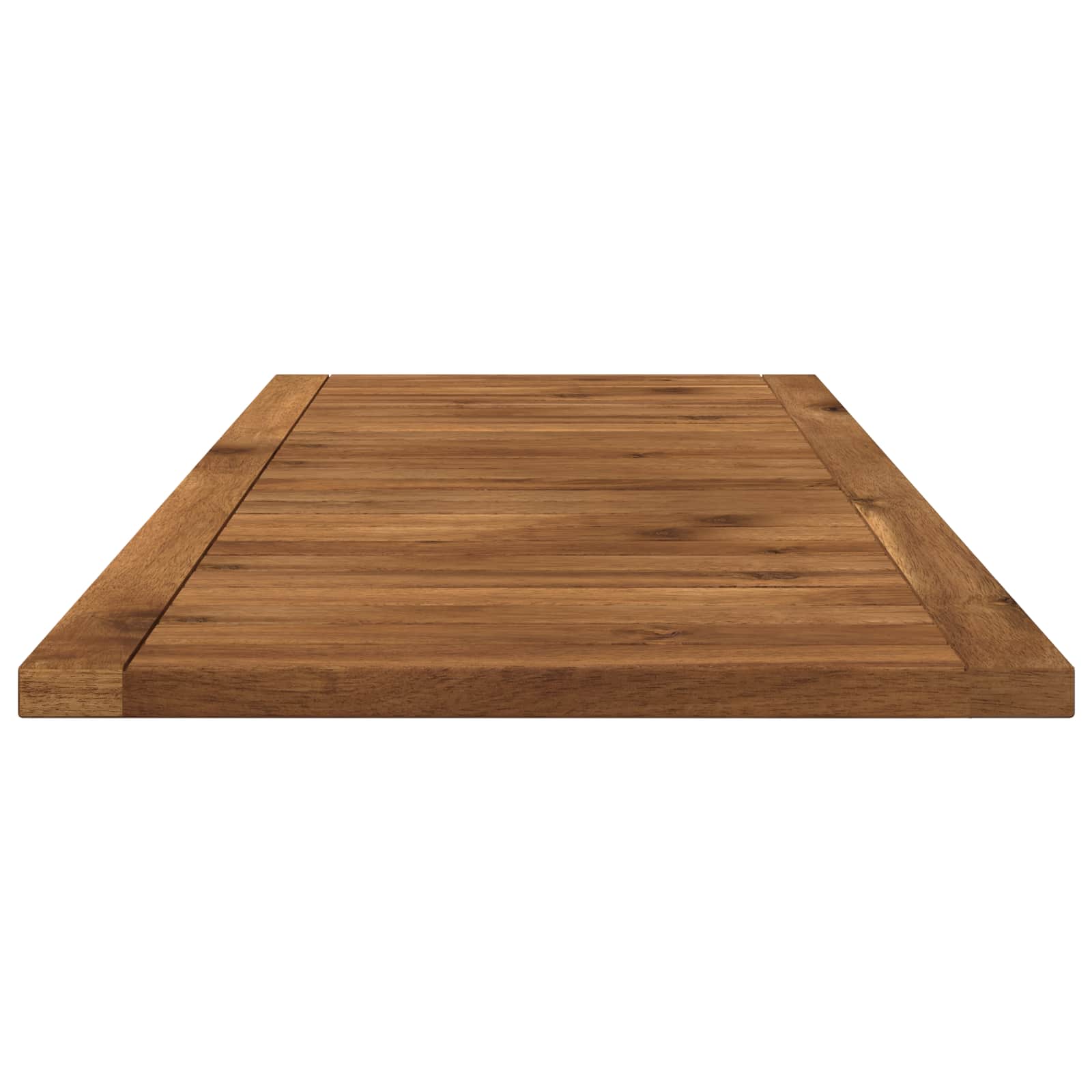 Table Top 100.5 x 40 x 2 cm Rectangular Solid Acacia Wood