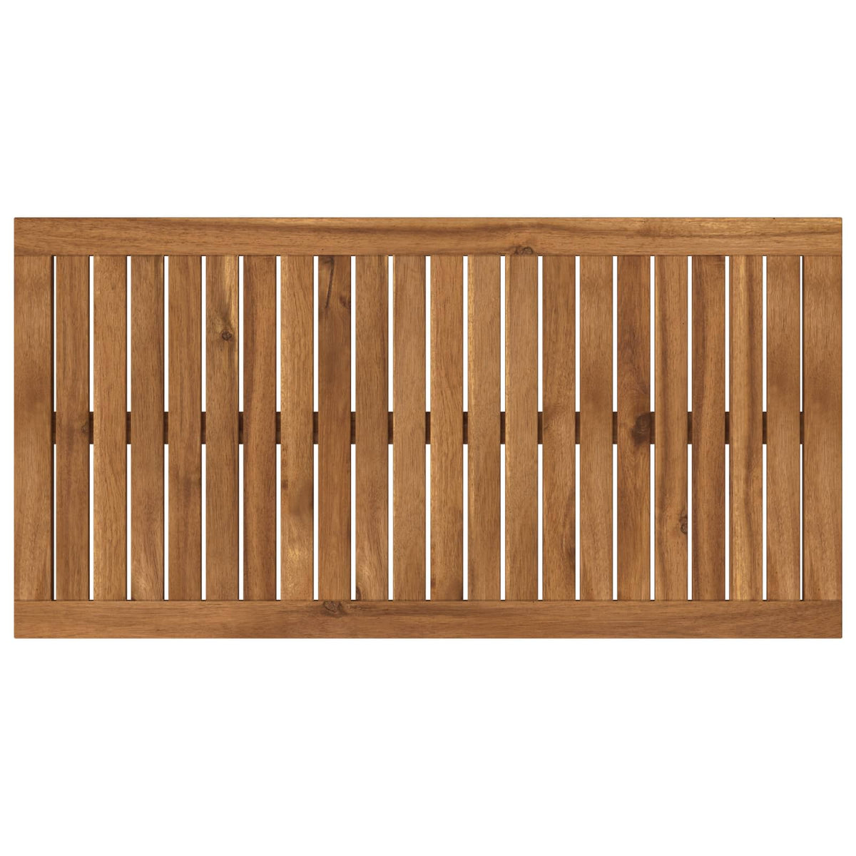 Table Top 88.5 x 45 x 2 cm Rectangular Solid Acacia Wood