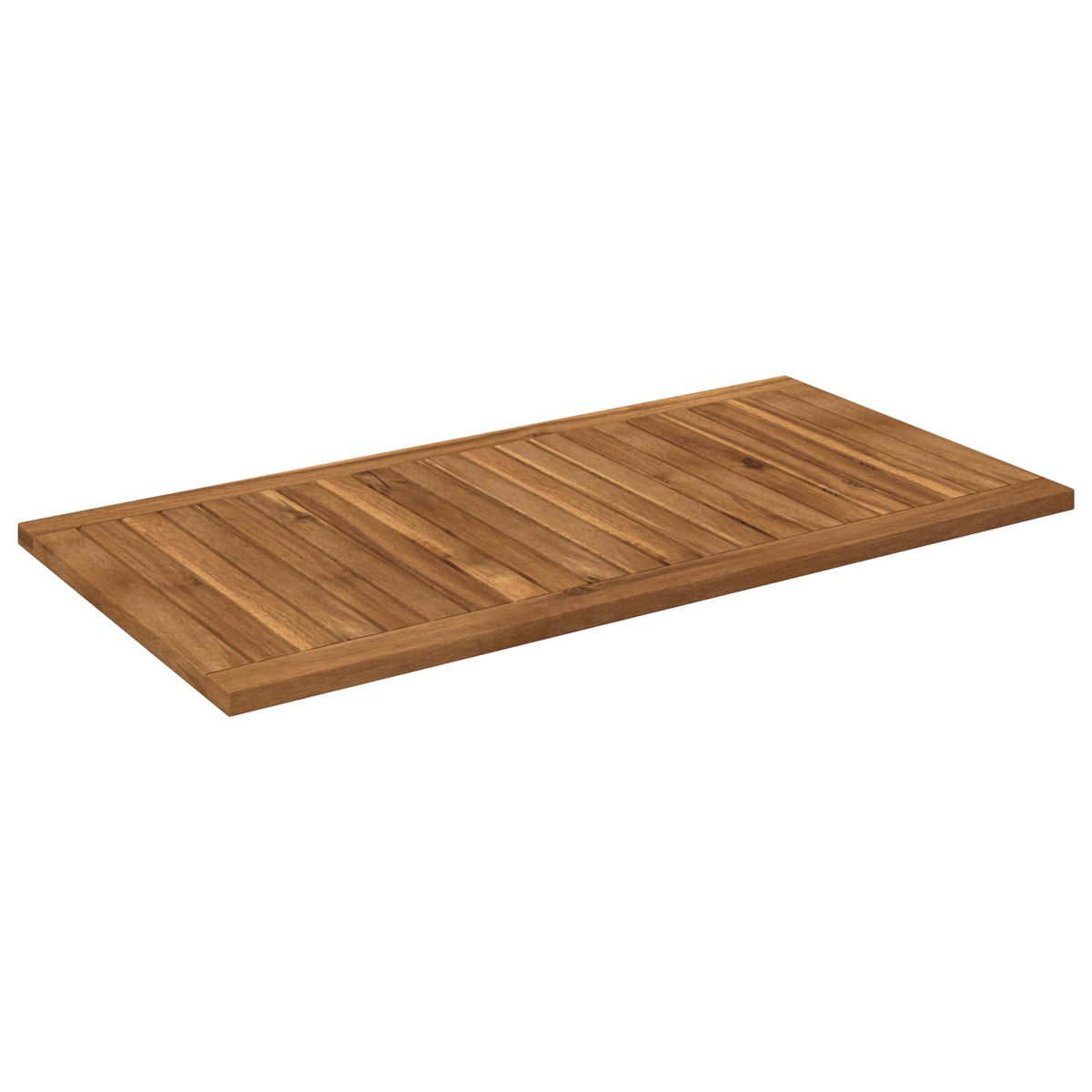 Table Top 88.5 x 45 x 2 cm Rectangular Solid Acacia Wood