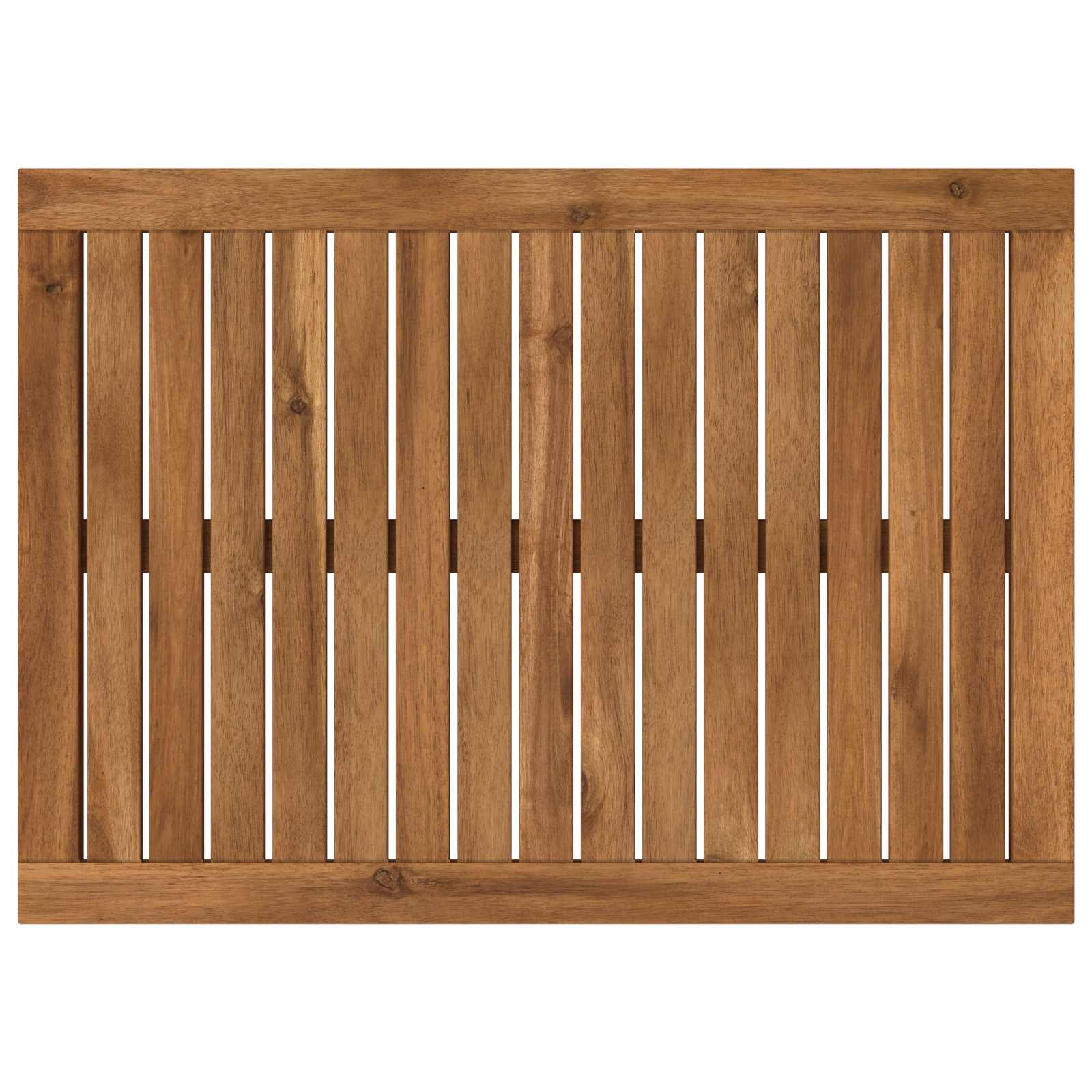 Table Top 68.5 x 49 x 2 cm Rectangular Solid Acacia Wood