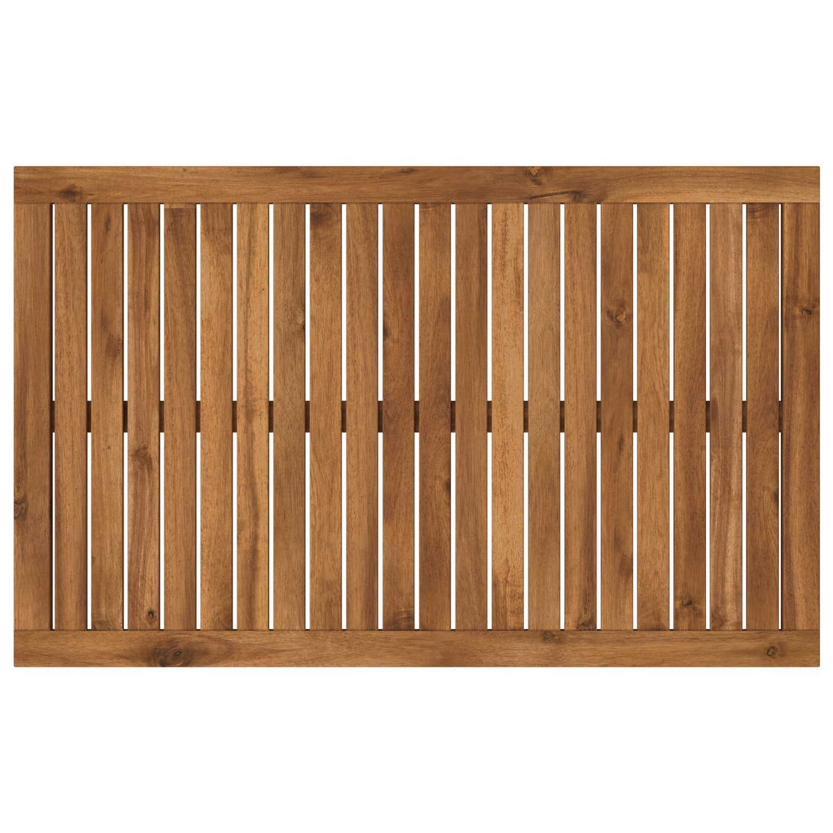 Table Top 88.5 x 55 x 2 cm Rectangular Solid Acacia Wood