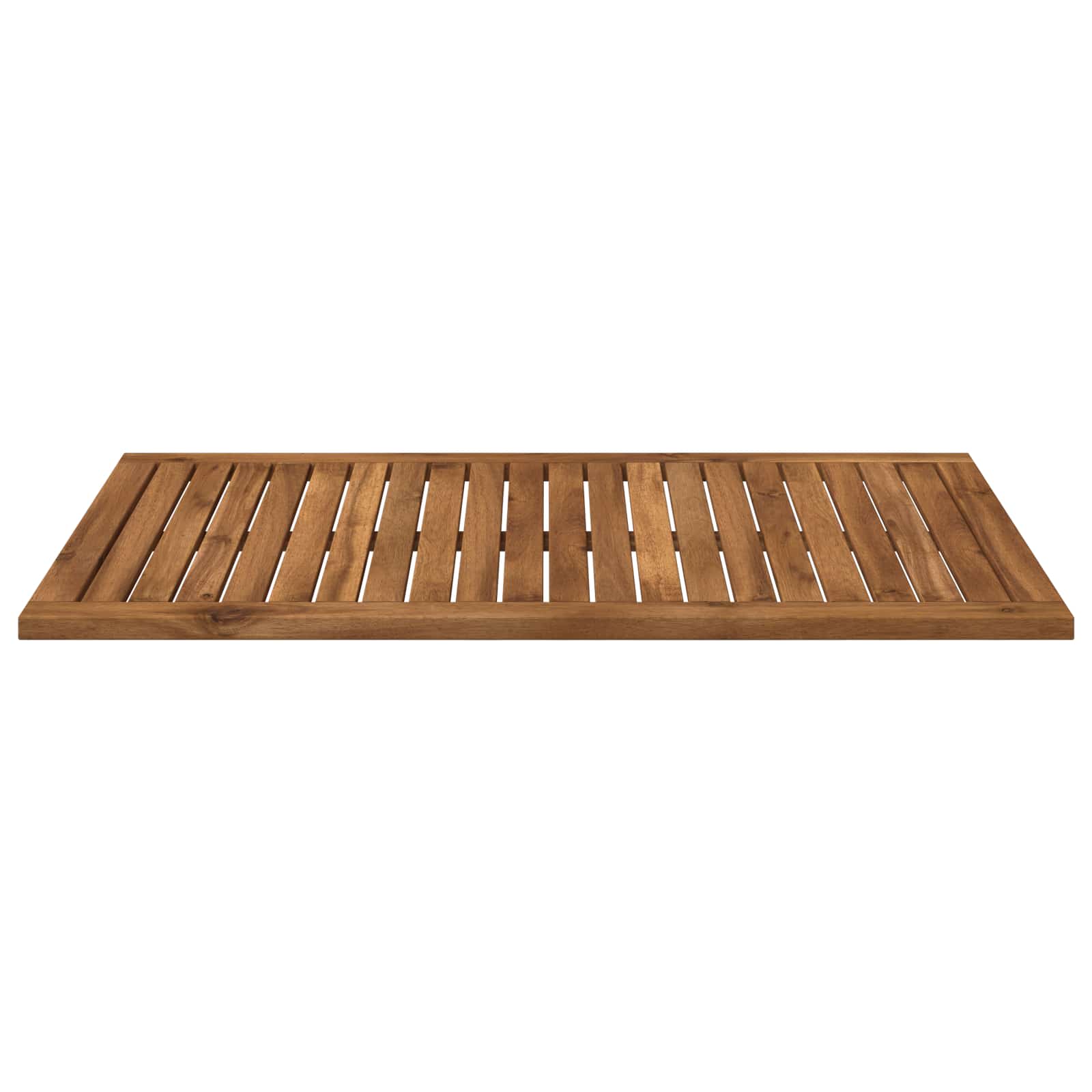 Table Top 88.5 x 55 x 2 cm Rectangular Solid Acacia Wood