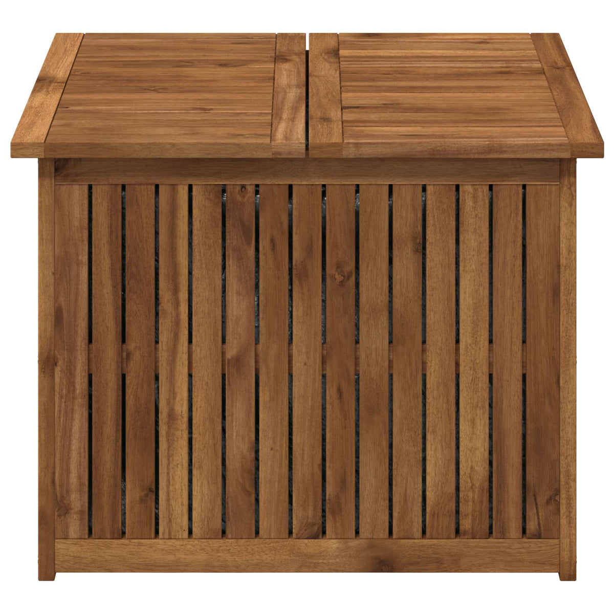 Garden Storage Box Solid Acacia Wood 70.5 x 68.5 x 53.5 cm