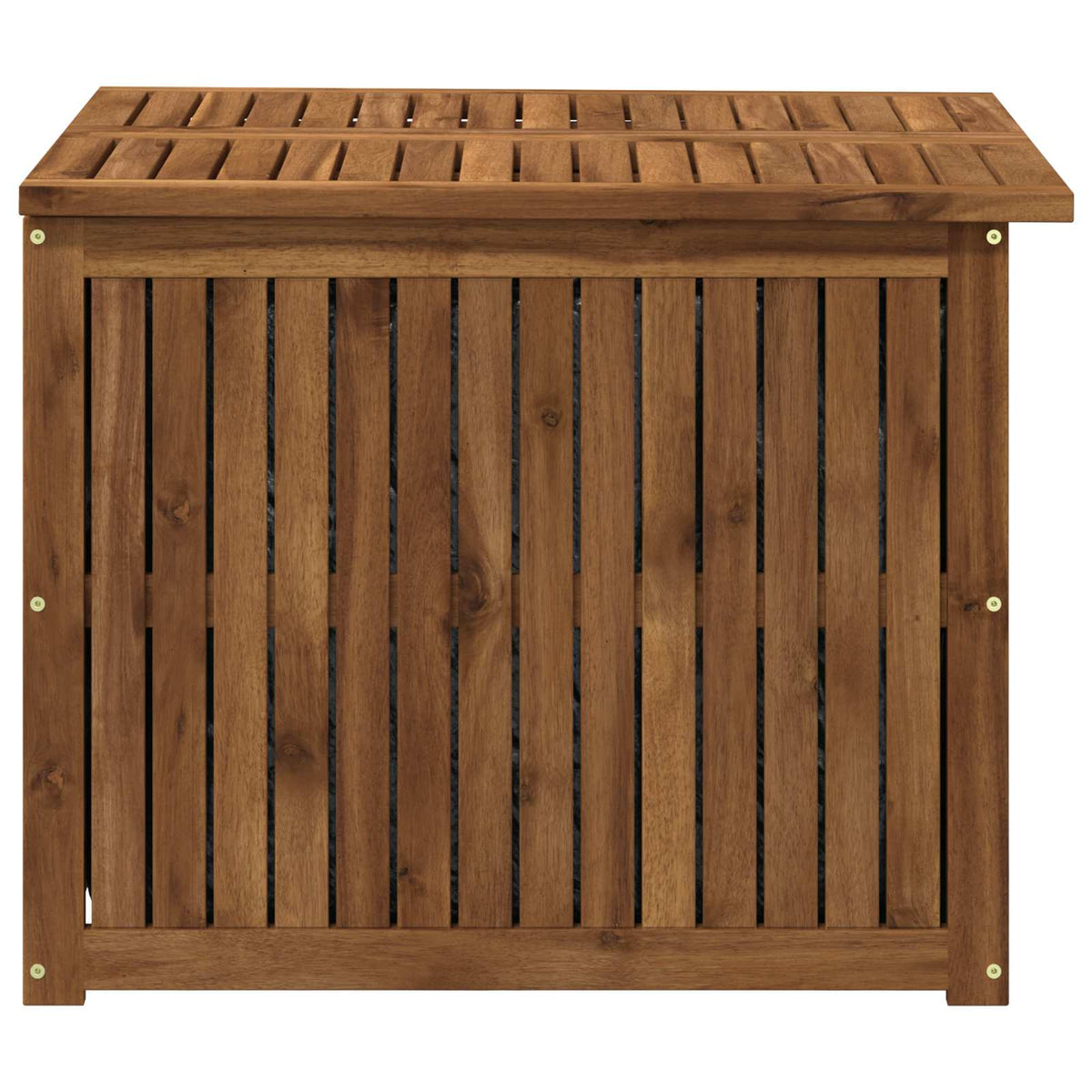 Garden Storage Box Solid Acacia Wood 70.5 x 68.5 x 53.5 cm