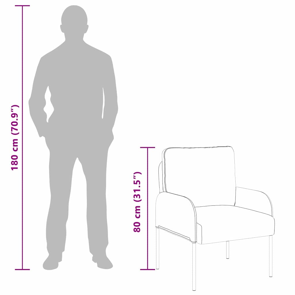 Sofas with Cushion 55cm Dark Grey Plywood