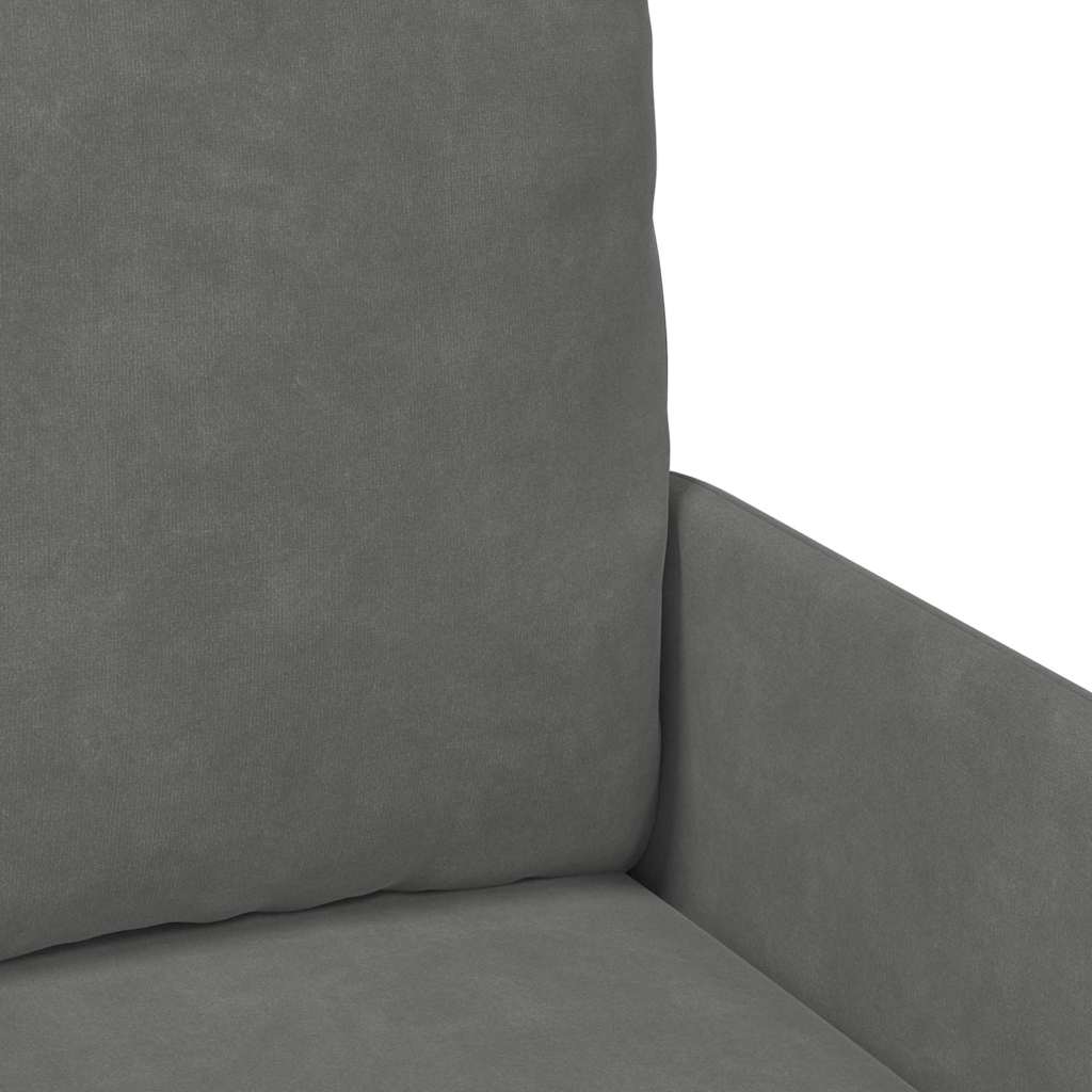 Sofas with Cushion 55cm Dark Grey Plywood