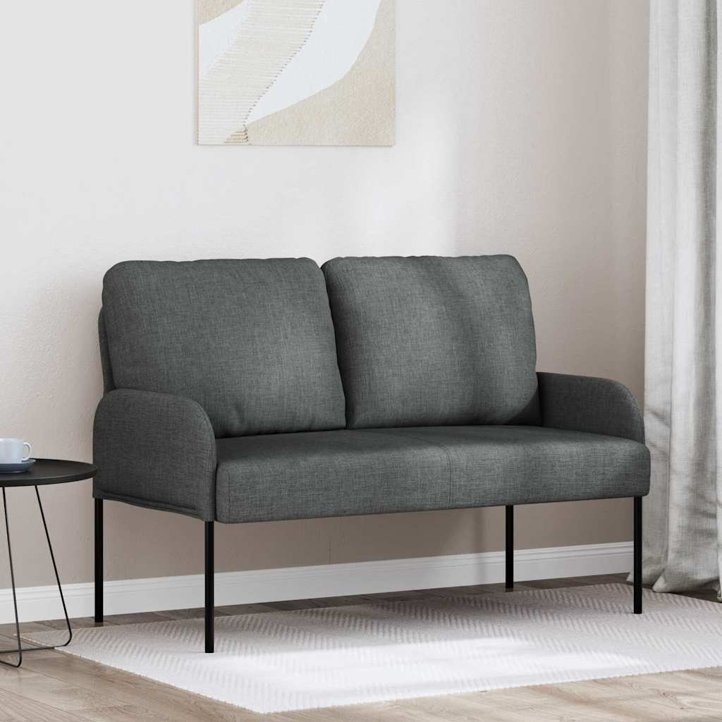 Sofas with Cushion 110cm Dark Grey Plywood