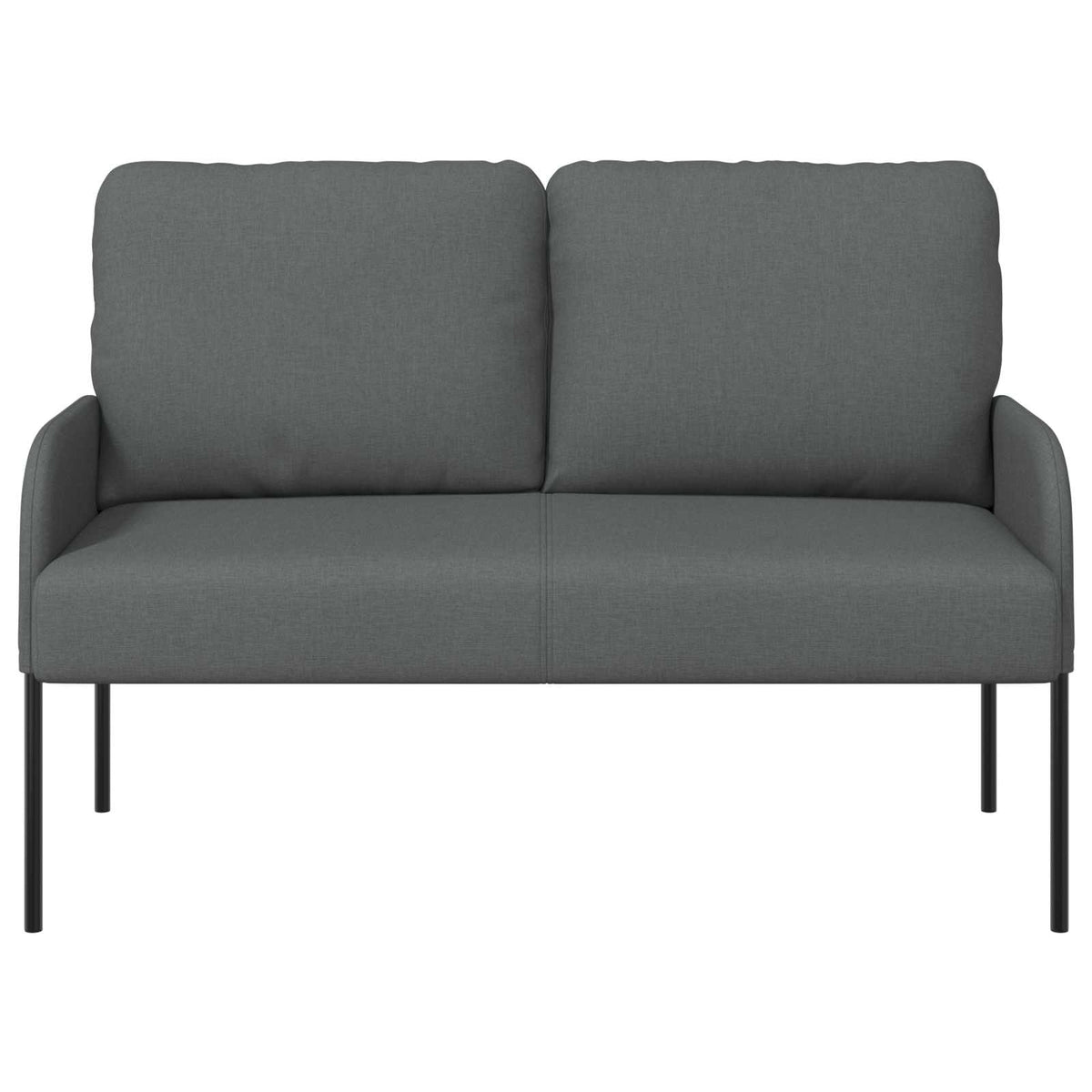 Sofas with Cushion 110cm Dark Grey Plywood
