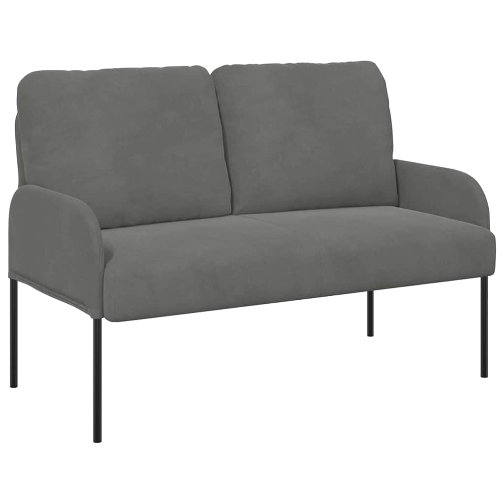 Sofas with Cushion 110cm Dark Grey Plywood