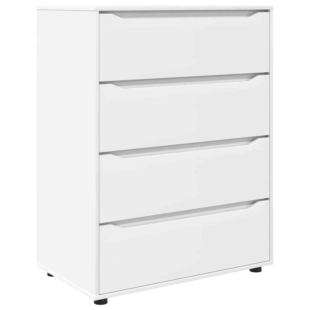 Storage Cabinets 2 pcs White 80 x 48 x 105 cm Engineered Wood