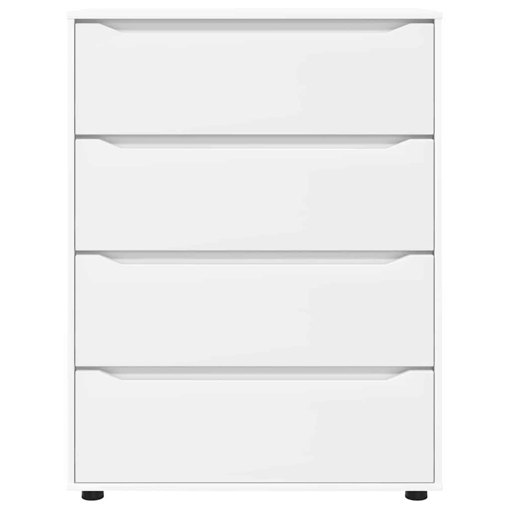 Storage Cabinets 2 pcs White 80 x 48 x 105 cm Engineered Wood
