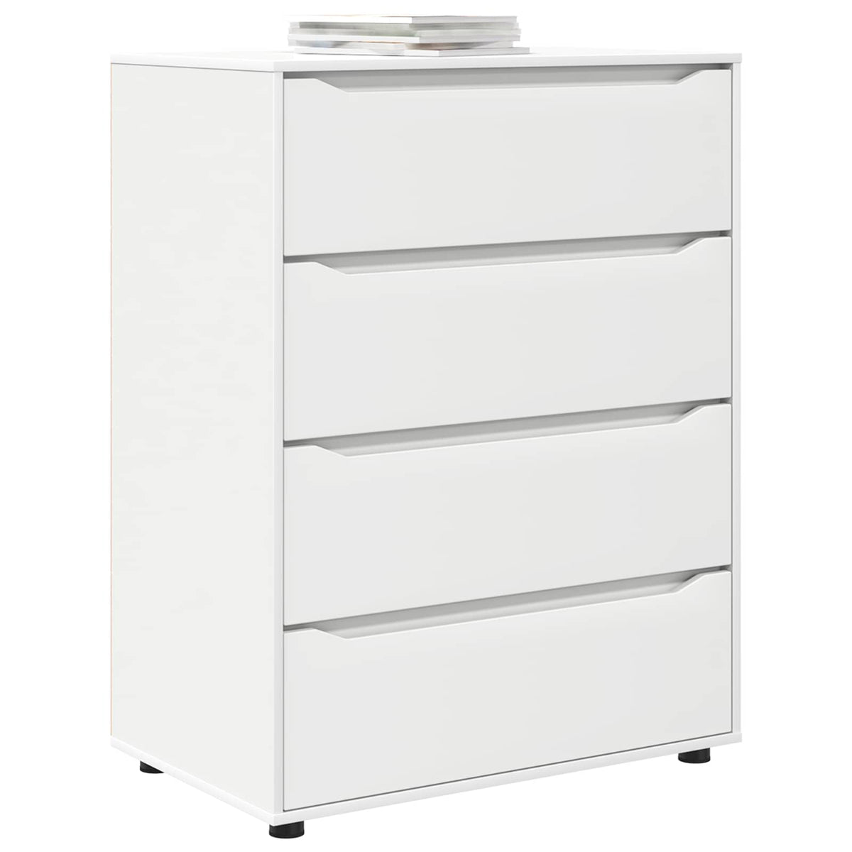 Storage Cabinets White 80 x 48 x 105 cm Engineered Wood