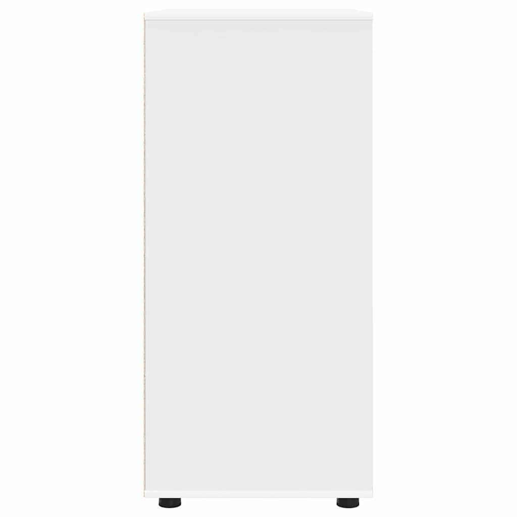 Storage Cabinets 2 pcs White 80 x 48 x 105 cm Engineered Wood