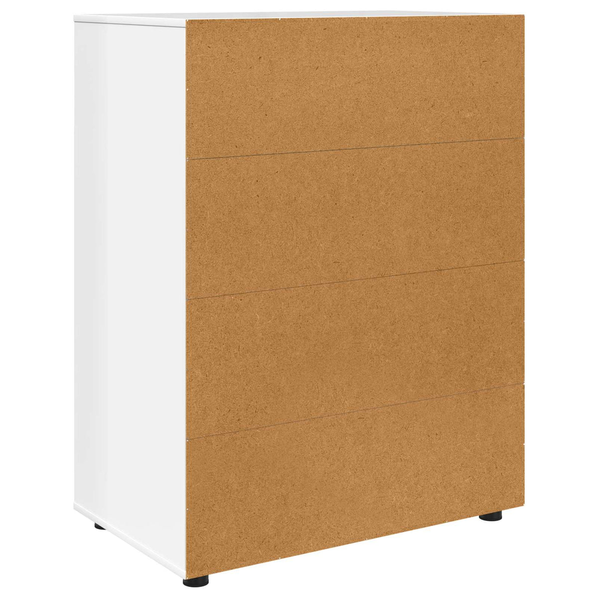 Storage Cabinets High Gloss White 80 x 48 x 105 cm
