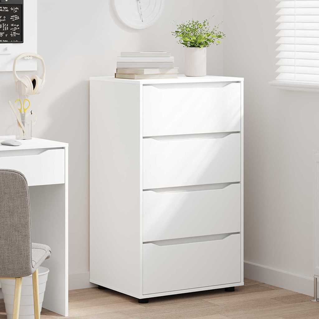 Storage Cabinets White 60 x 48 x 105 cm Engineered Wood