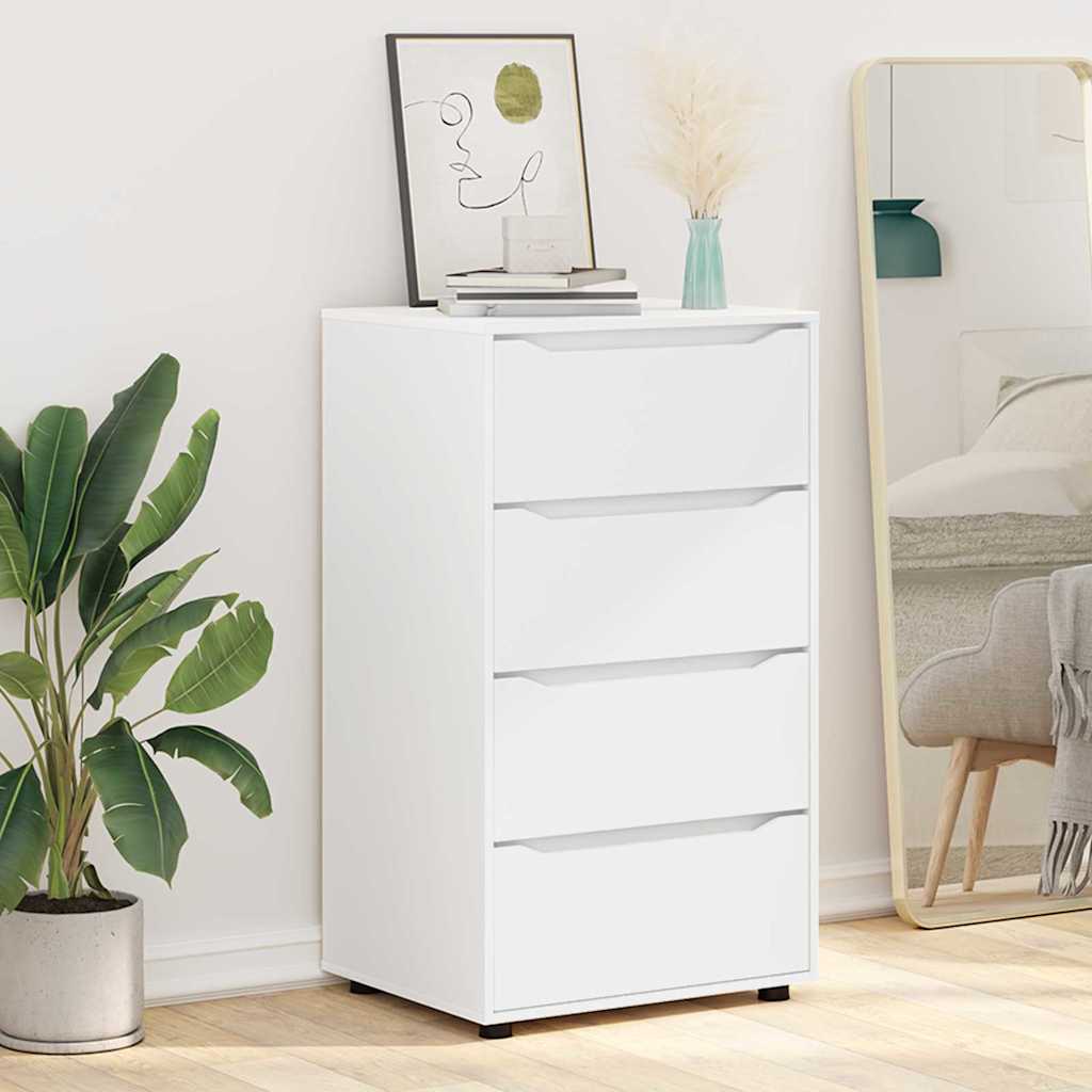 Storage Cabinets White 60 x 48 x 105 cm Engineered Wood